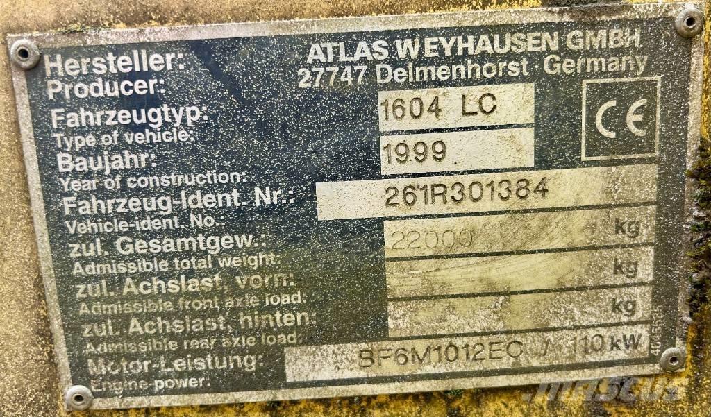Atlas 1604 LC Bageri gusjeničari