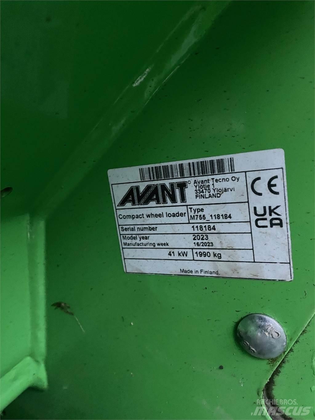 Avant AV 755I Utovarivači na kotačima