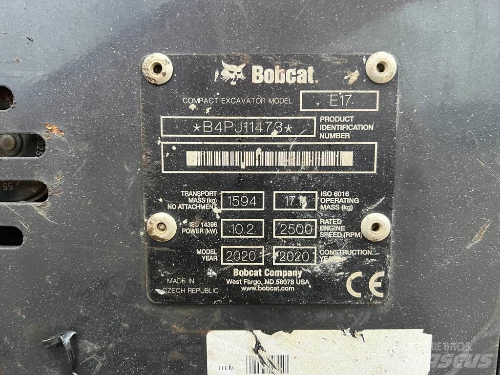 Bobcat E17 Mini bageri <7t