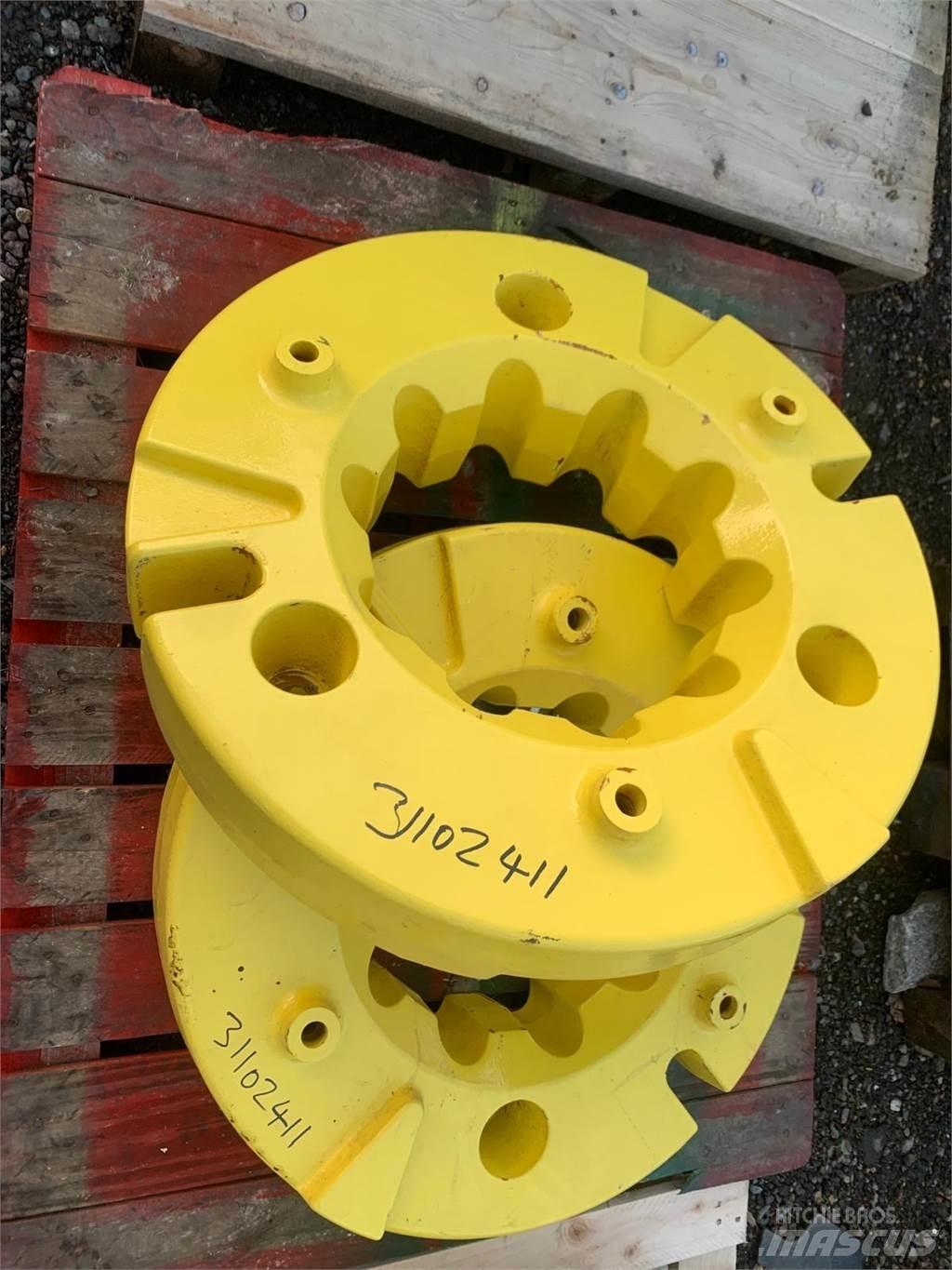 John Deere 600KG Gume, kotači i naplatci