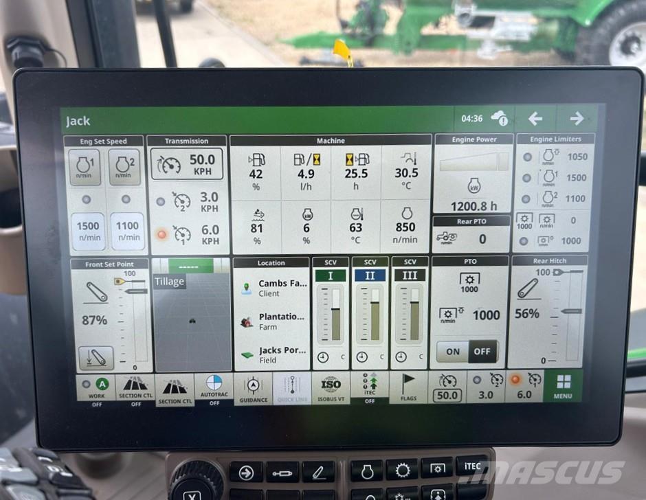 John Deere 6R185 Traktori