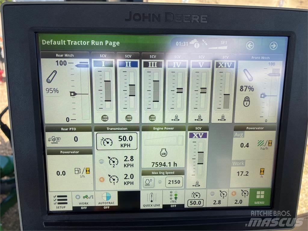 John Deere 8R370 Traktori