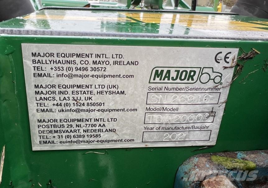 Major TDR20000 Kosilice za pašnjak