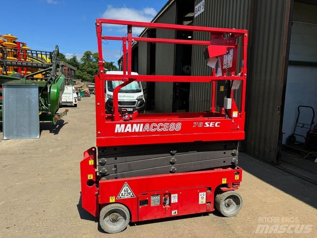 Manitou 78 SEC Škaraste platforme