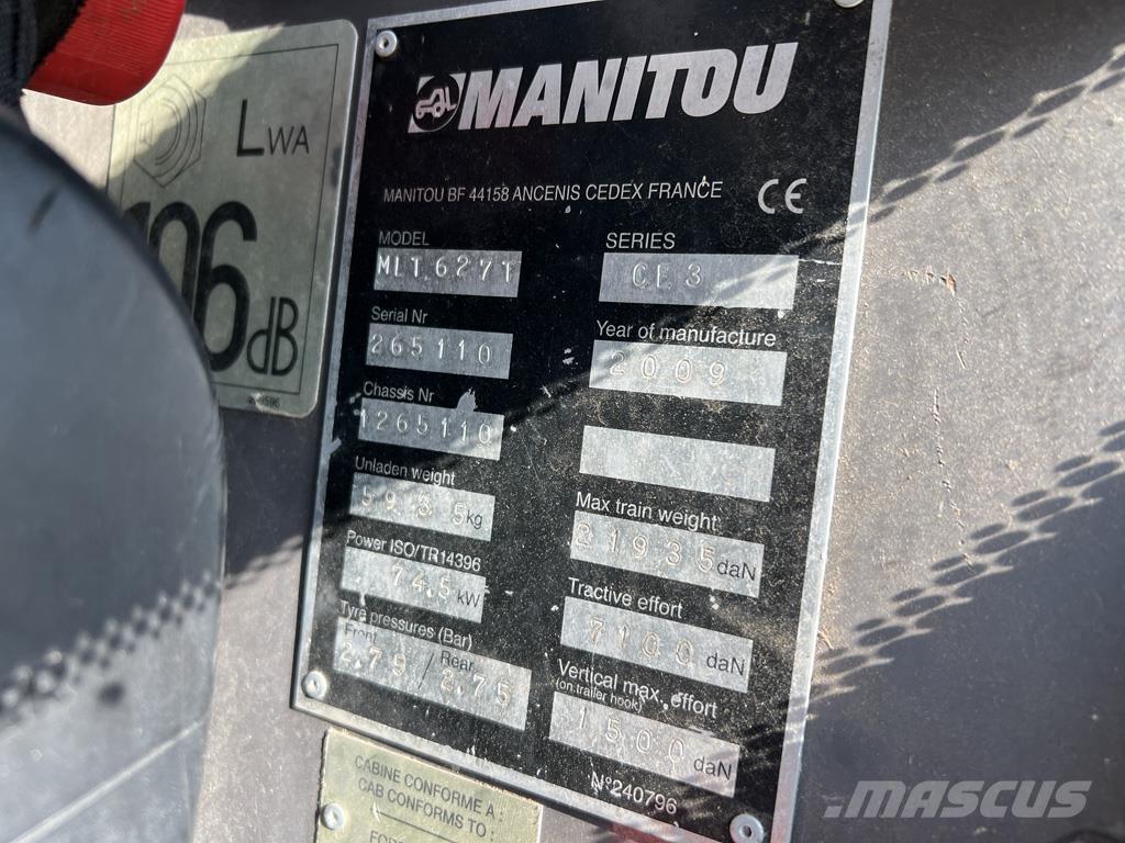 Manitou MLT627 Poljoprivredni teleskopski utovarivači