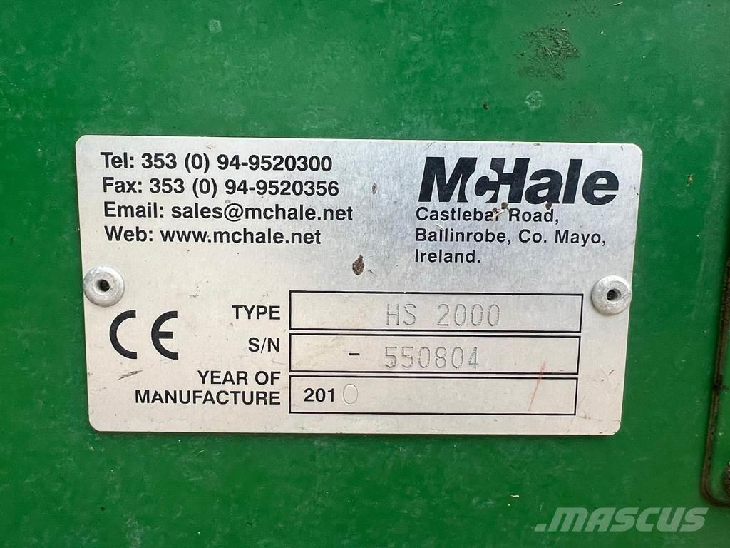McHale HS2000 Kosilice za pašnjak