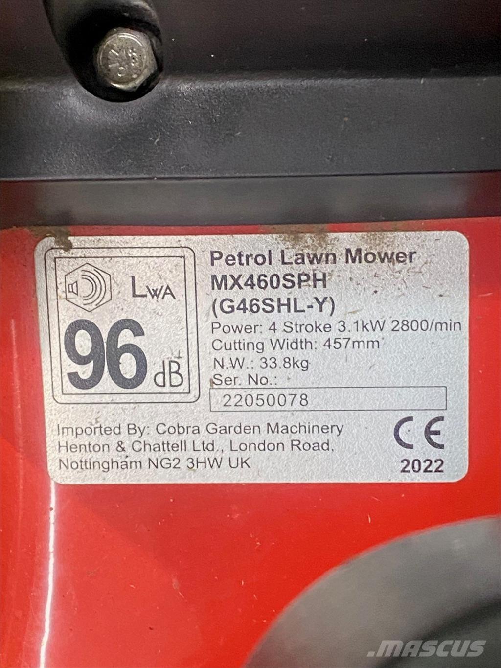  MX460SPH Poljoprivreda – ostalo