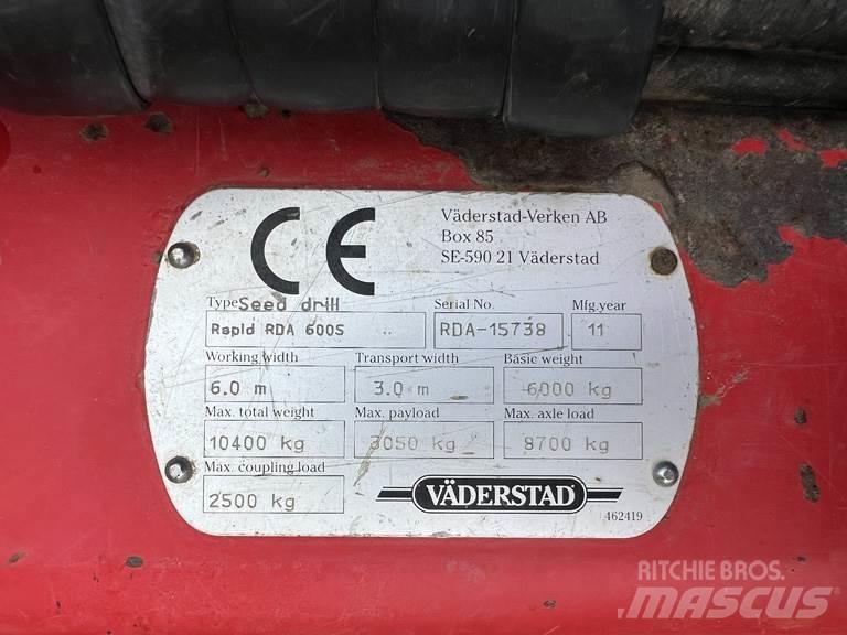 Väderstad RDA600S Sijačice