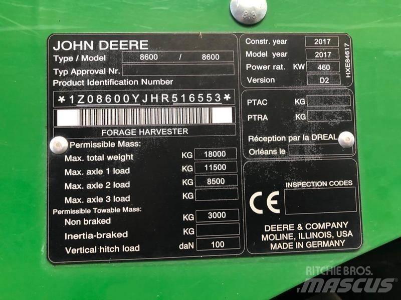 John Deere 8600 Poljoprivreda – ostalo