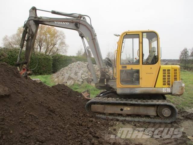 Volvo EC 70  ECR 88 Midi bageri 7t – 12t
