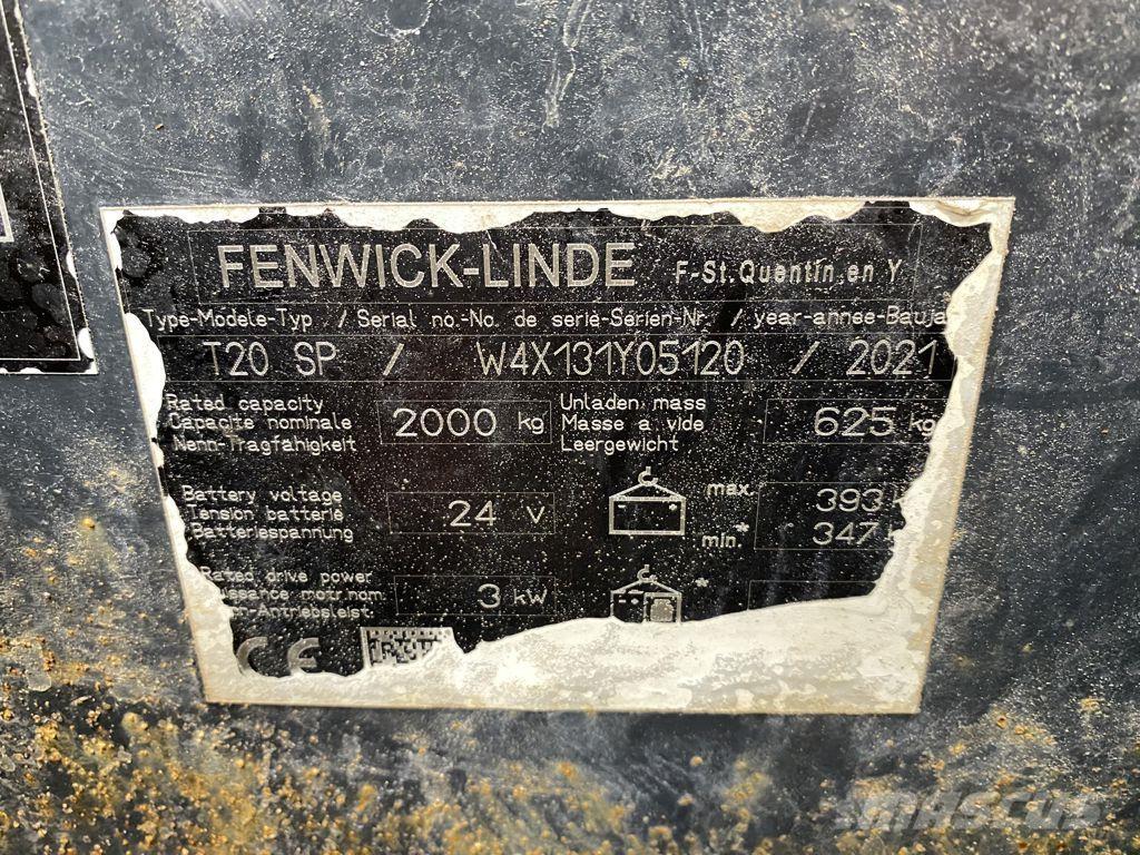 Linde T20SP Nisko podizni električni viličar sa platformu