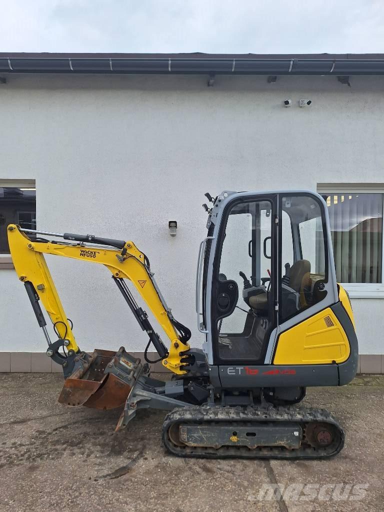 Wacker Neuson ET 18 Bageri gusjeničari
