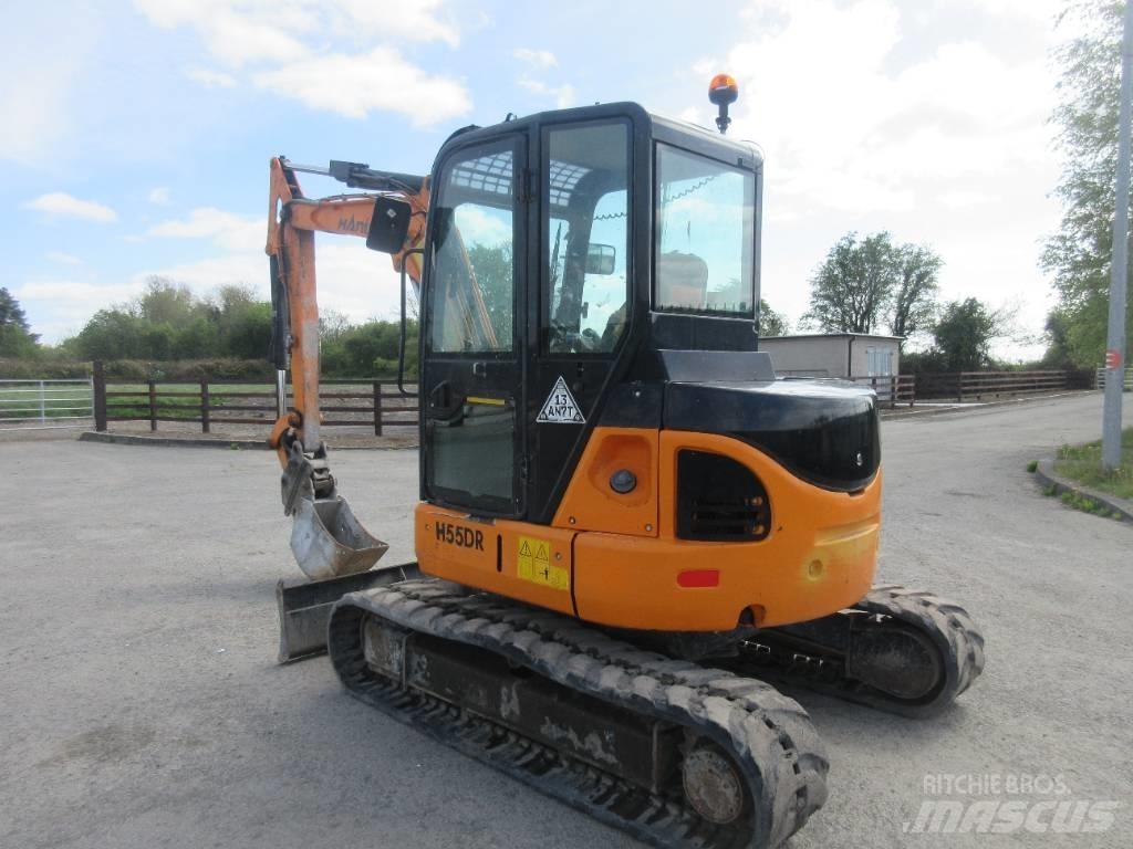 Hanix H 55 DR Mini bageri <7t