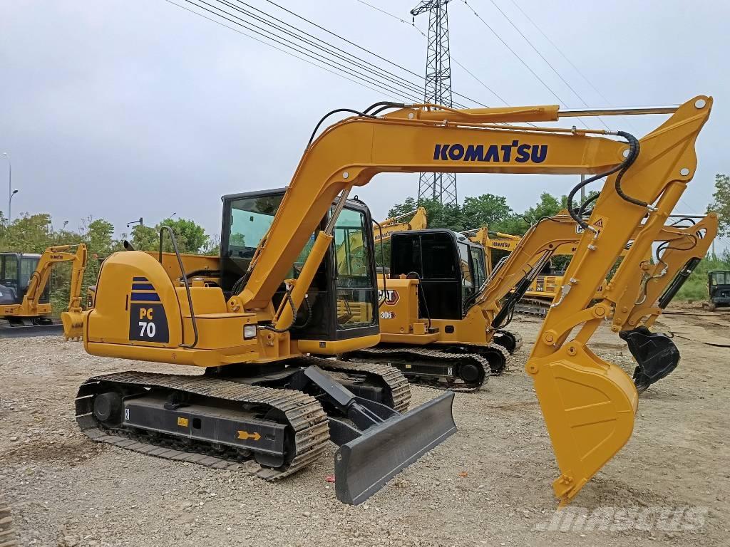 Komatsu PC 70 Midi bageri 7t – 12t