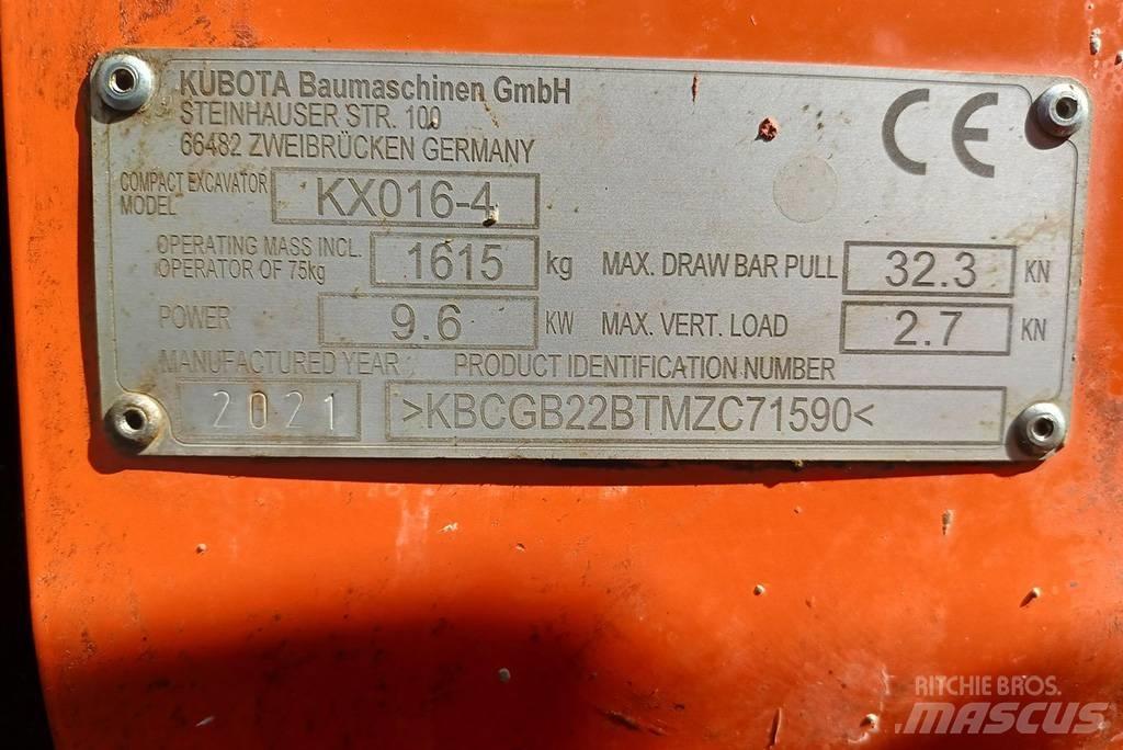 Kubota KX016-4G Mini bageri <7t