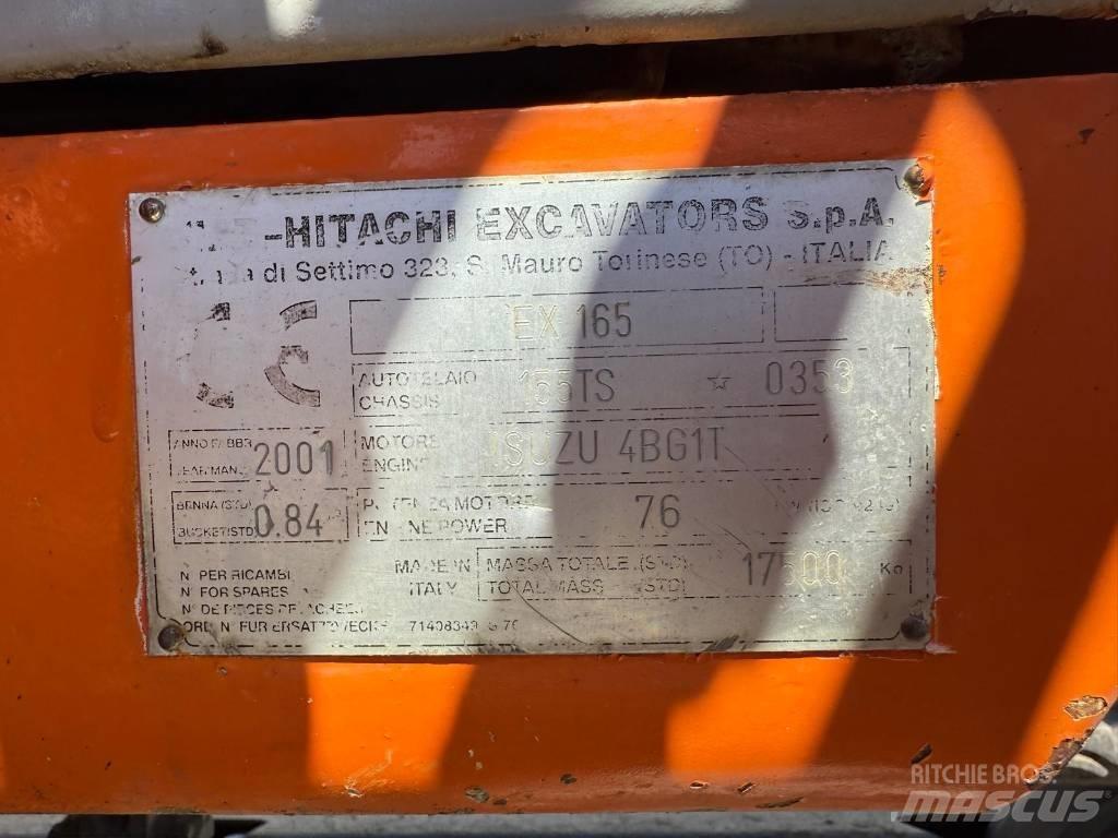 Fiat Hitachi EX 165 Bageri gusjeničari