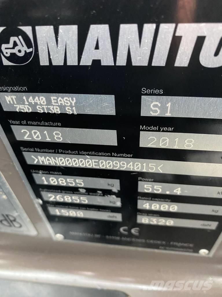 Manitou MT 1440 Teleskopski viličari