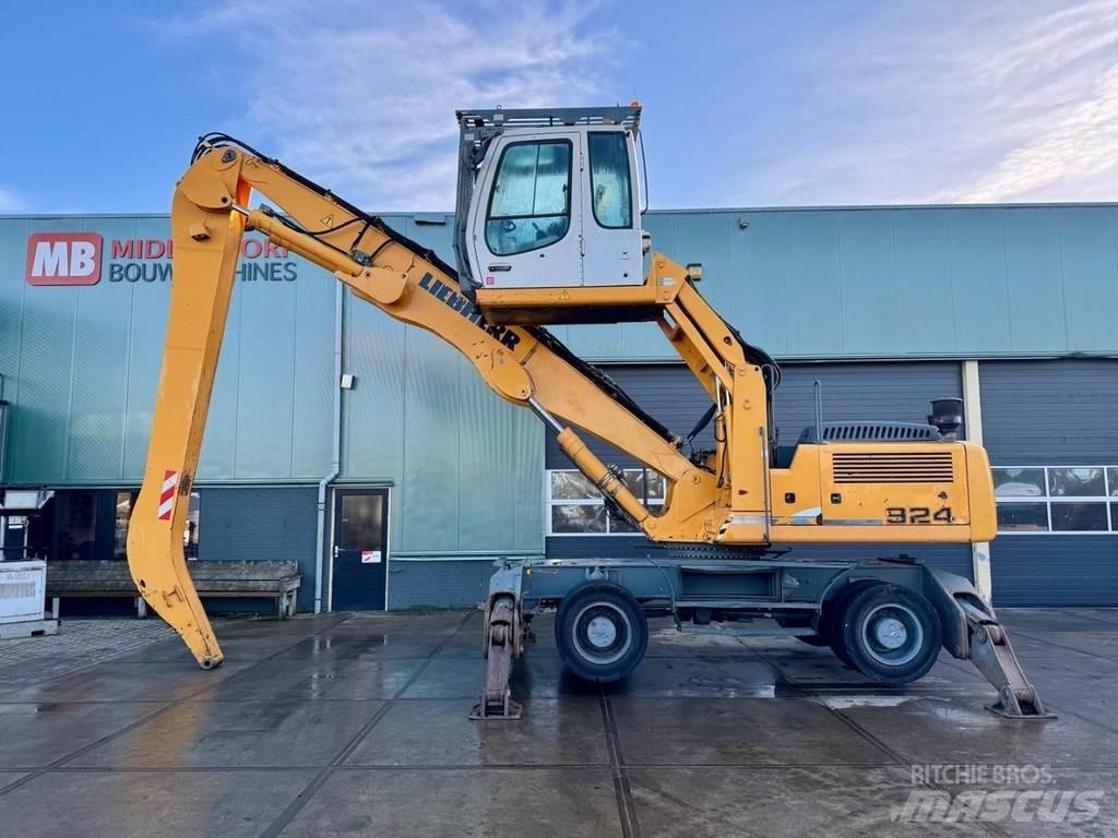 Liebherr A 924 C Bageri za manipuliranje materijalom / otpadom