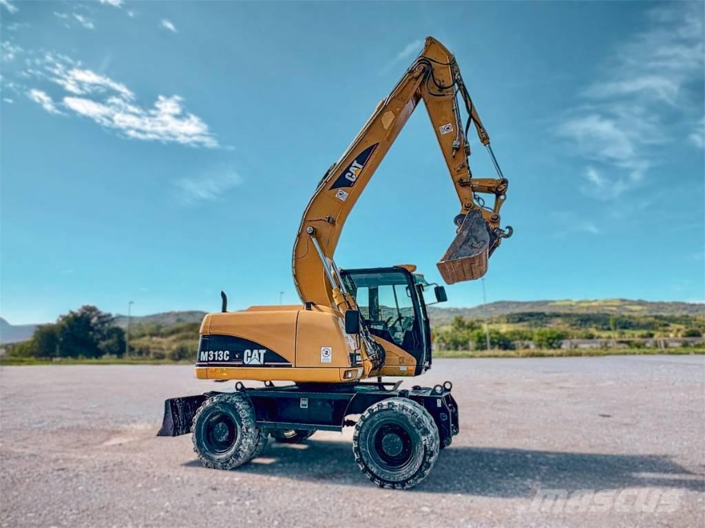 CAT M 313 C Bageri na kotačima