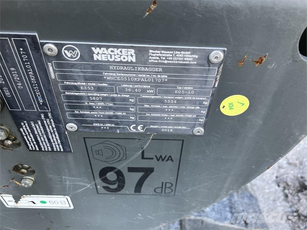 Wacker Neuson EZ 53 Mini bageri <7t