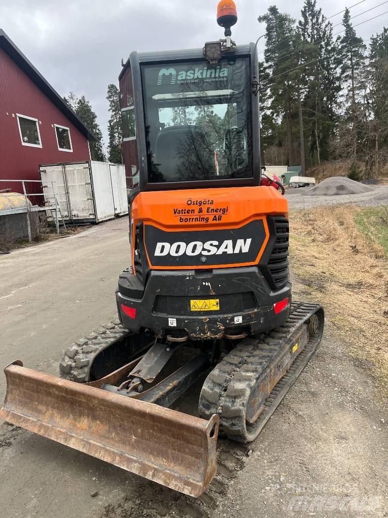 Doosan DX27 Mini bageri <7t