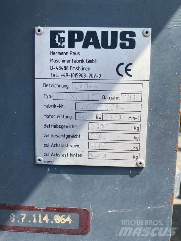 Paus TSL8.7 Utovarivači na kotačima