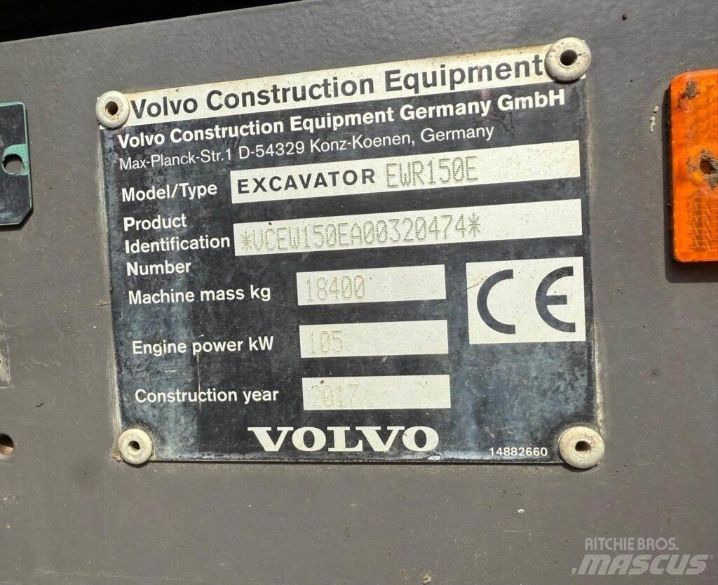 Volvo EWR150E Bageri na kotačima