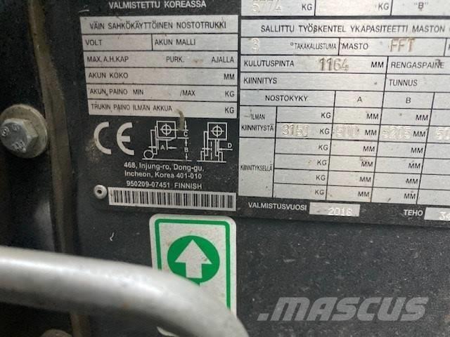 Doosan D35C-7 Dizelski viličari