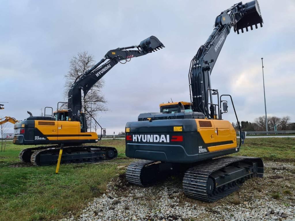 Hyundai HX210AL Bageri gusjeničari