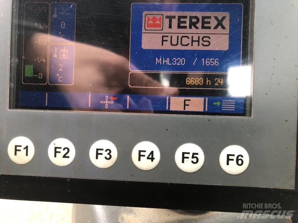 Fuchs MHL 320 Bageri za manipuliranje materijalom / otpadom