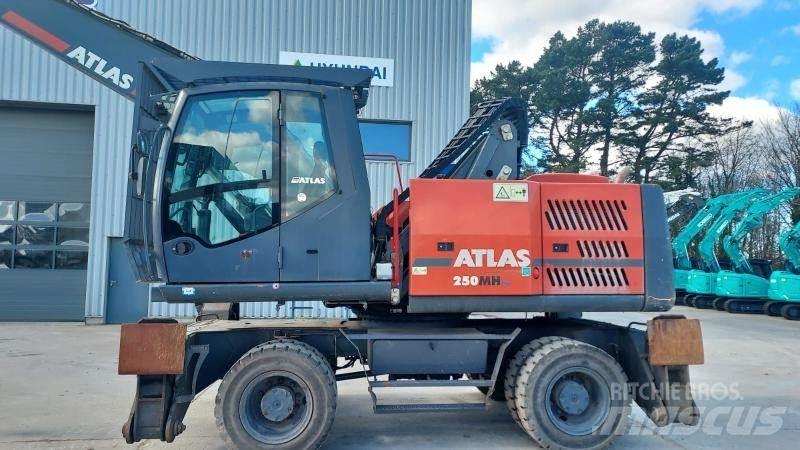 Atlas 250MH Bageri za manipuliranje materijalom / otpadom
