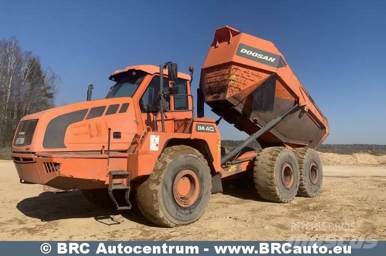 Doosan DA 40 Zglobni demperi