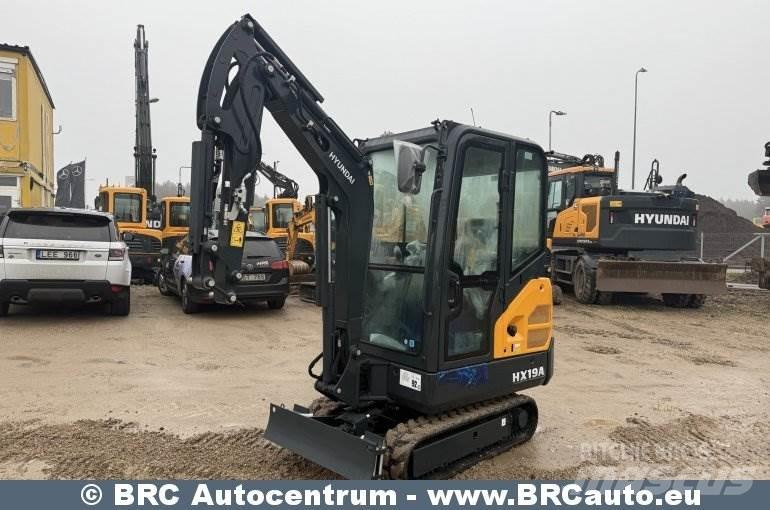 Hyundai HX19A Mini bageri <7t