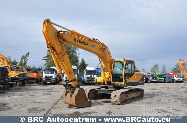 Hyundai R220LC-9S Bageri gusjeničari