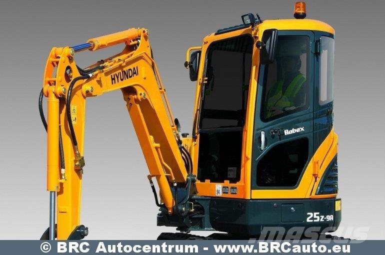 Hyundai R25Z-9AK Mini bageri <7t