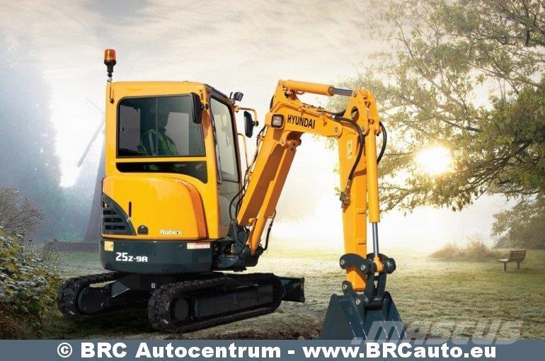 Hyundai R25Z-9AK Mini bageri <7t