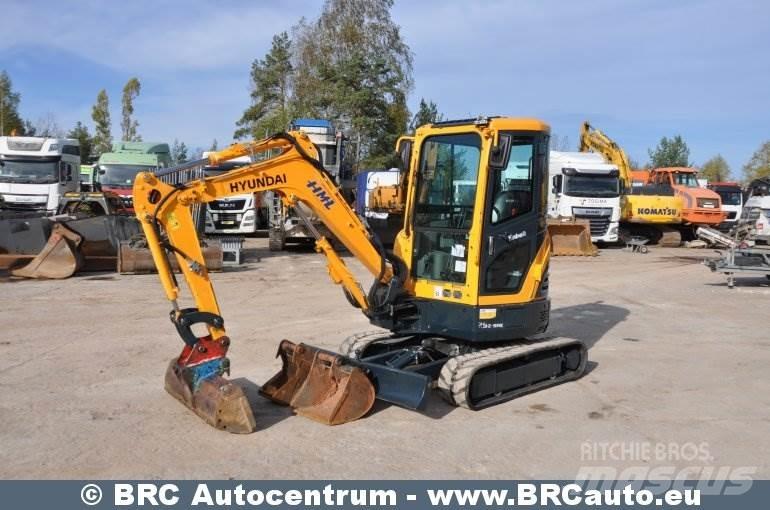 Hyundai R25Z-9AK Mini bageri <7t