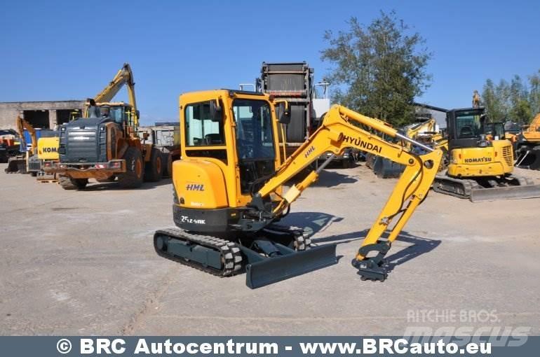 Hyundai R25Z-9AK Mini bageri <7t