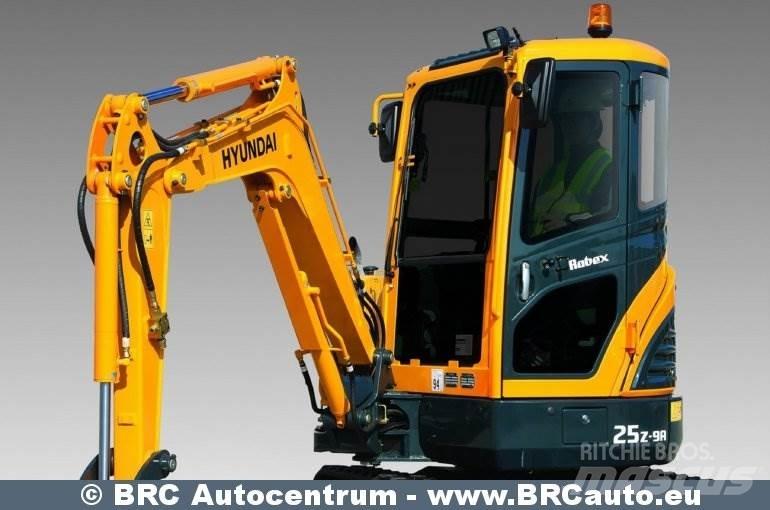 Hyundai R25Z-9AK Mini bageri <7t