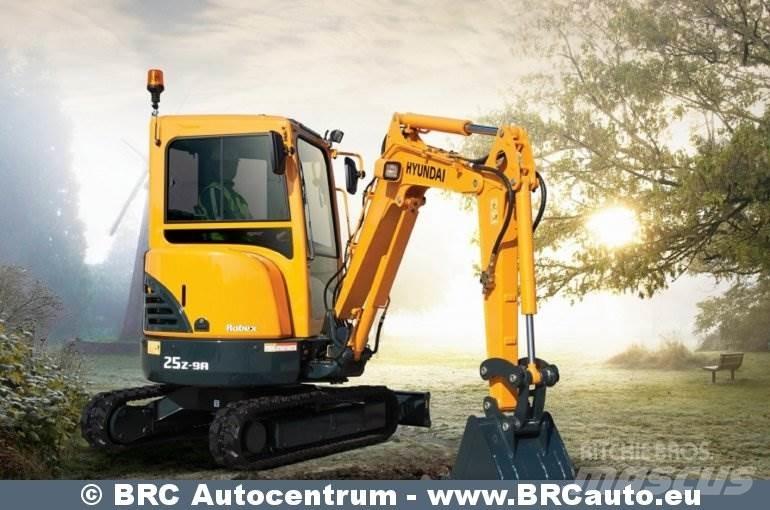 Hyundai R25Z-9AK Mini bageri <7t