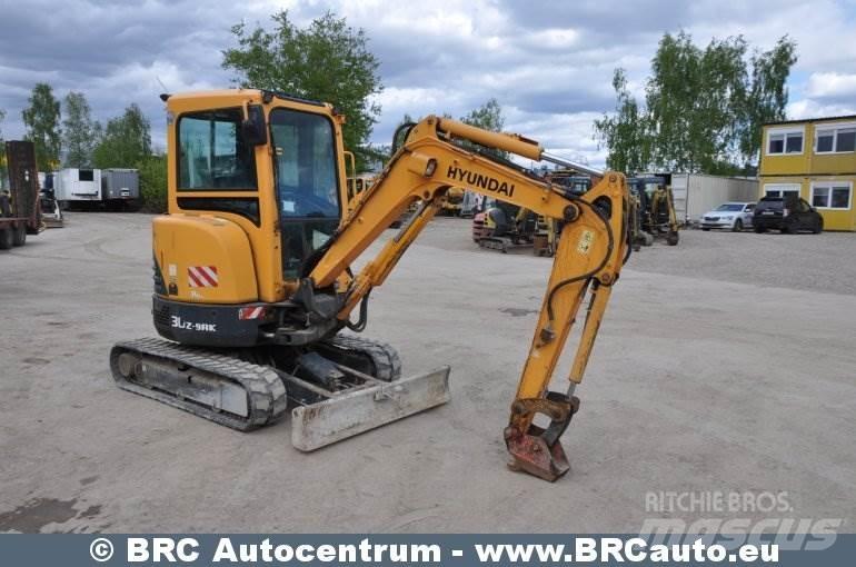 Hyundai R30Z-9AK Mini bageri <7t