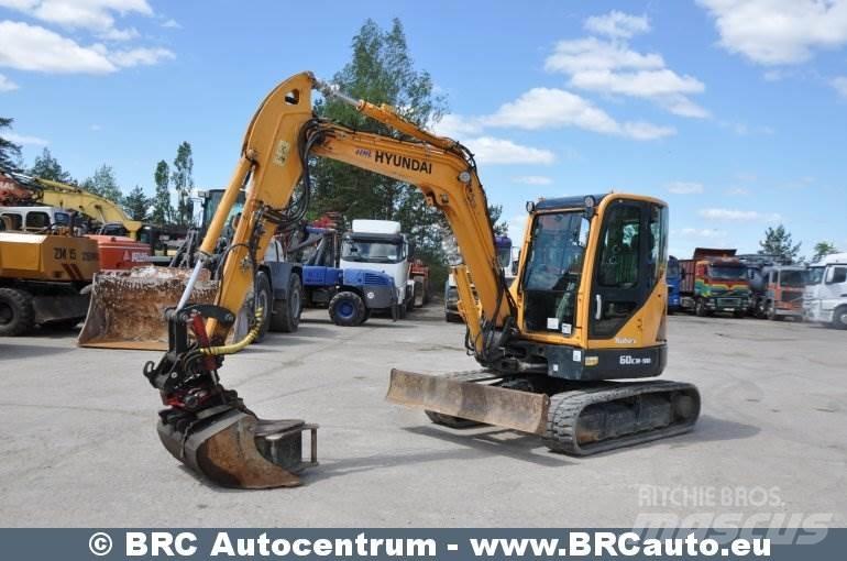 Hyundai R60CR-9A Mini bageri <7t