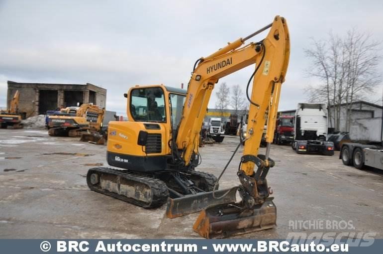 Hyundai R60CR-9A Bageri gusjeničari