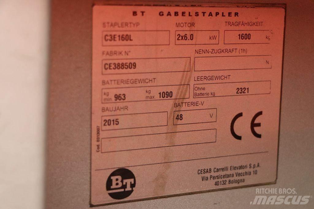 BT C3E160L Električni viličari