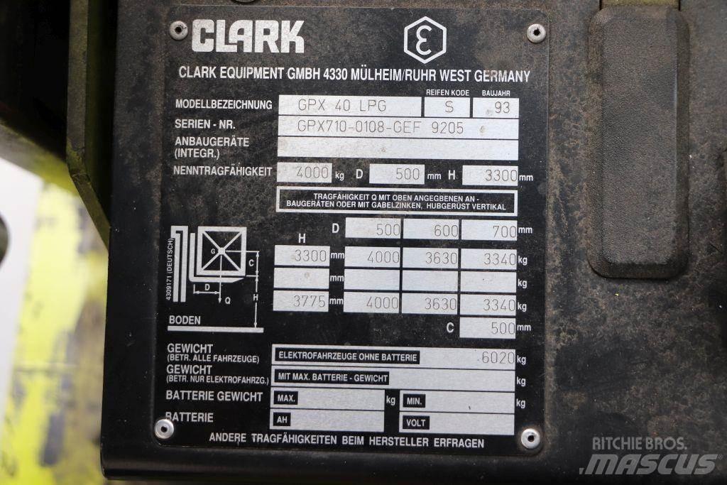 Clark GPX 40 Plinski viličari