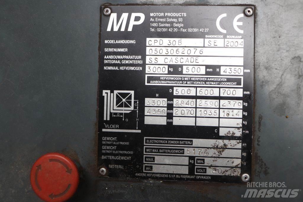 Heli CPD30B Električni viličari
