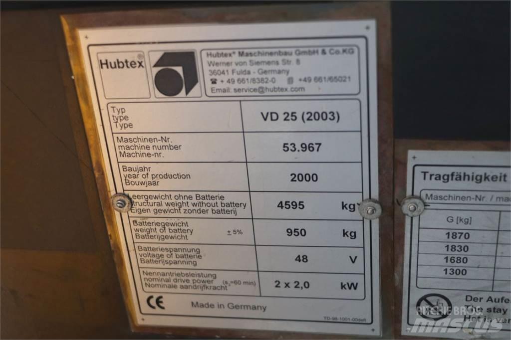 Hubtex VD 25 Bočni viličari