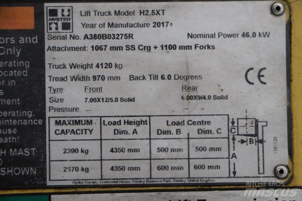 Hyster H2.5XT Plinski viličari