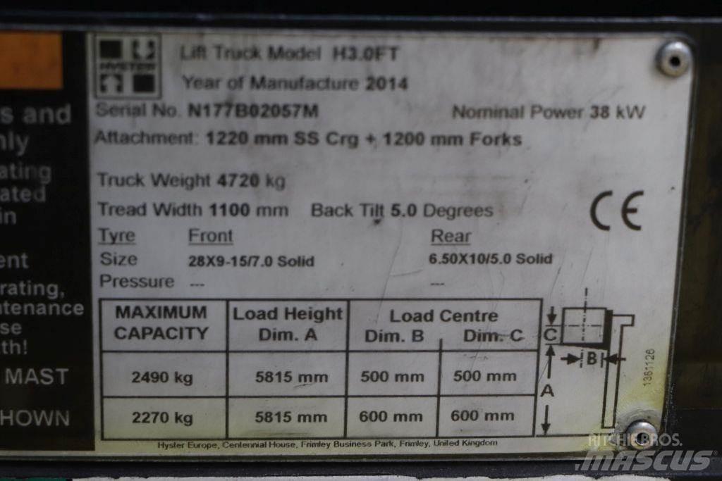Hyster H3.0FT Plinski viličari