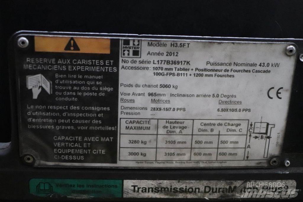 Hyster H3.5FT Dizelski viličari